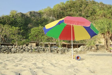 Umbrellas on the beach