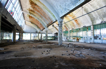 Old beautiful urbex factory