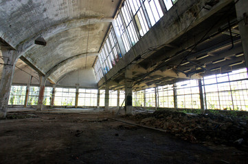 Old beautiful urbex factory