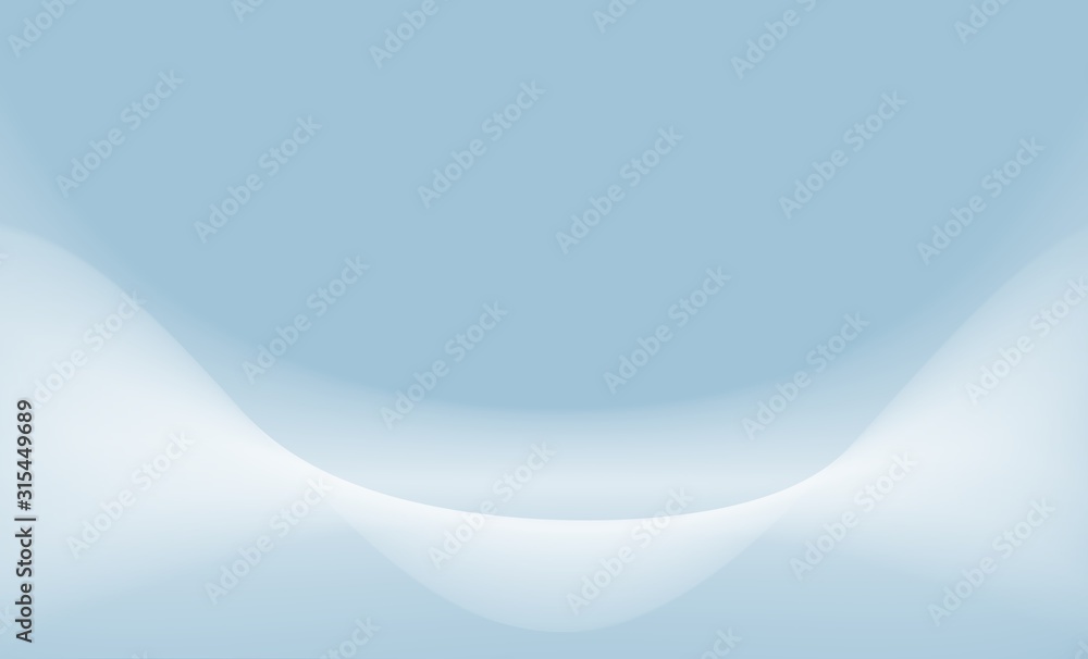 Aufkleber abstract blue background with copy space for your text, blue gradient with white line empty studio r