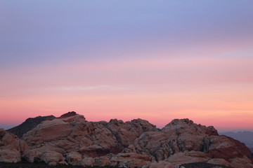 Red Rock at Dusk