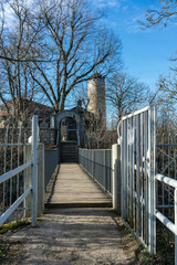 Fototapeta premium Tower called Fuchsturm, famous place in Jena