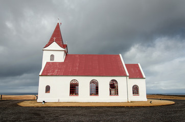 Rural church in the Icelandic west 2018