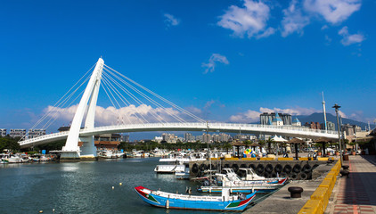 Fototapeta premium Tamsui Fisherman's Wharf