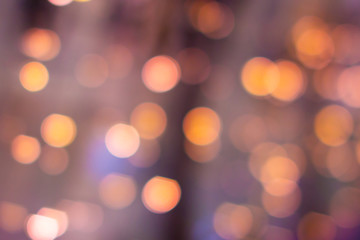 Obraz premium Colorful bokeh defocused blurred lights. Abstract background