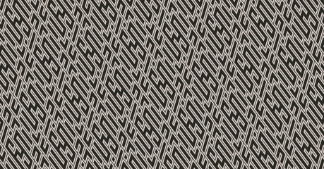 Maze illustration. Striped background. Geometrical wallpaper.