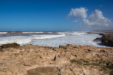 West moroccan Atlantic ocean coast