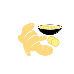 ginger logo vector
