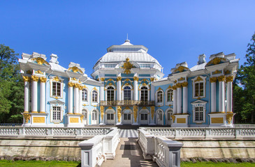 Hermitage Pavilion in the Catherine Park in Tsarskoye Selo, Russia