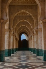 Fototapeta na wymiar arches of the mosque