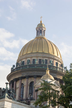 "Isaakievsky cathedral". Saint-Petersburg. Russia