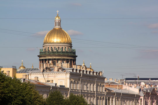 "Isaakievsky cathedral". Saint-Petersburg. Russia