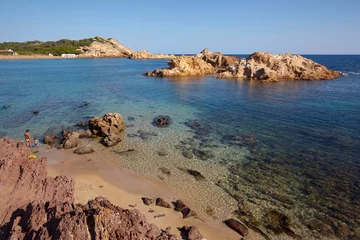 Cercles muraux Cala Pregonda, île de Minorque, Espagne Cala Pregonda, Menorca,Balearic Islands, Spain