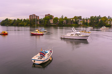 Boats on the Gorge