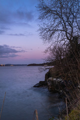 Obraz premium Sunset on River Forth