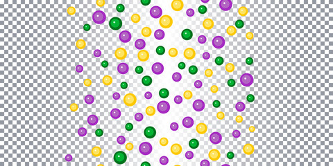 Seamless pattern beautiful beads © tamaraluiza