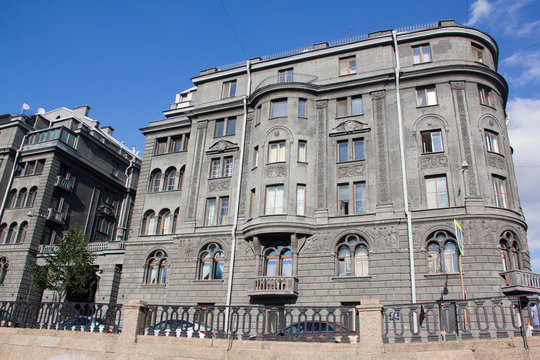 facade of an old building
