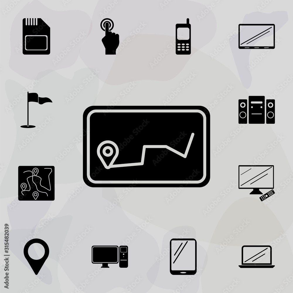 Aufkleber navigator icon. web icons universal set for web and mobile