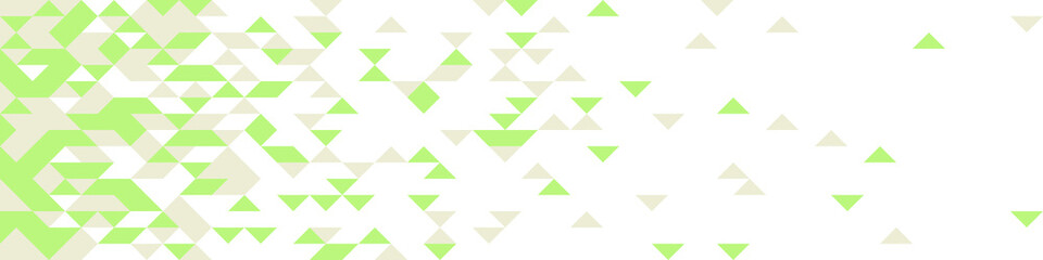 Fototapeta premium Pattern with random colored triangles Generative Art background illustration