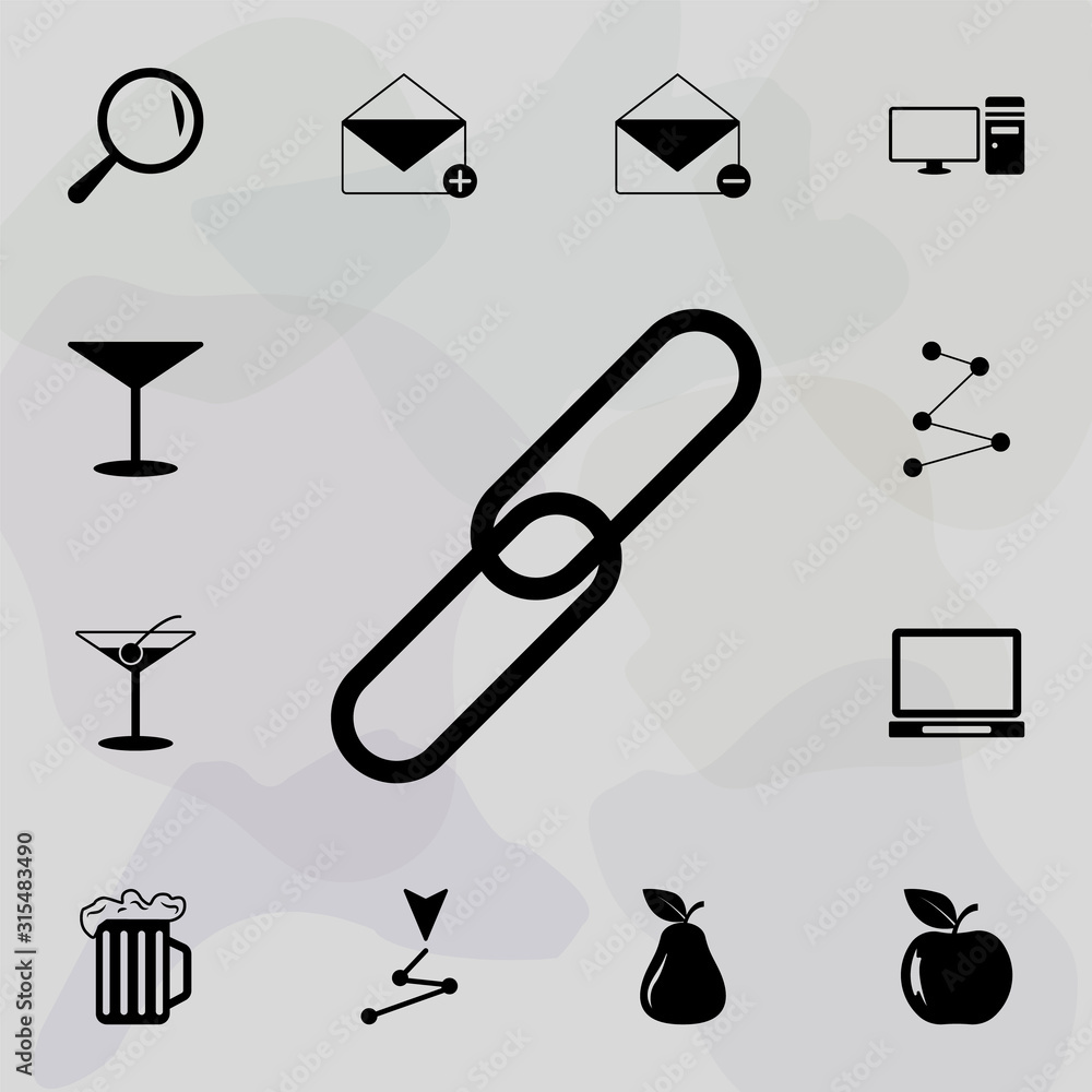 Poster chain icon. web icons universal set for web and mobile