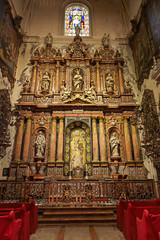 Fototapeta na wymiar Chapel in Seville Cathedral, Spain