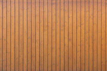 coating of vertical wooden boards