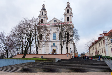 Naklejka premium Church of St. Raphael the Archangel in Vilnius, Lithuania