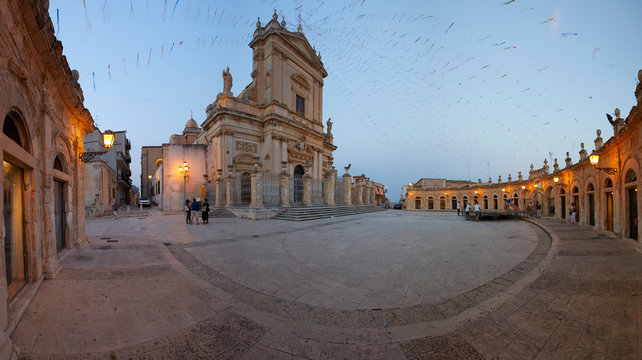 The Basilica di Santa Maria Maggiore  in Ispica, Sicily, Italy