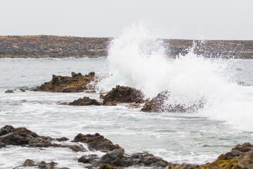 Lanzarote Meer Strand 