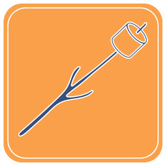 Zephyr on skewer icon