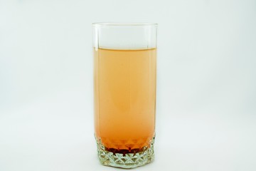 pear juice  on a white background