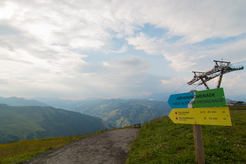 Zell am See, Alpen Berge Landschaft