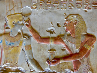 Egyptian Hieroglyphs Ancient Seti Temple at Abydos Kryon Middle East Power Journey in Egypt Kryon...
