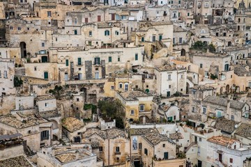 Fototapeta premium View of Matera old town, South Italy