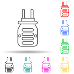 fumigator multi color style icon. Simple thin line, outline vector of pest control and insect icons for ui and ux, website or mobile application