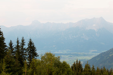 Zell am See, Alpen Berge Landschaft
