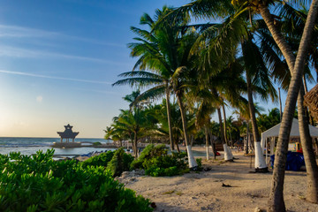 Fototapeta premium Tropical beach in sunny day