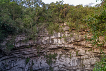 Basement of Las Golondrinas (Hirundo rustica) is a natural abyss located in the town of Aquismón belonging to the Mexican state of San Luis Potosí