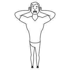 young man avatar character icon