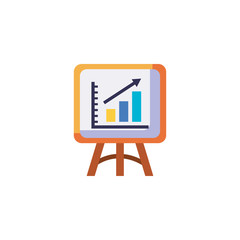 Isolated increase workflow inside board vector design