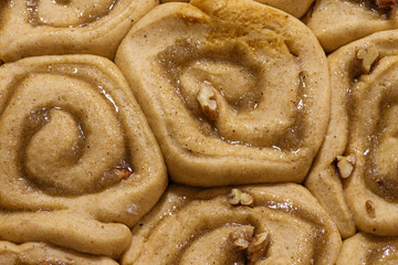 Raw Sticky Bun Rolls