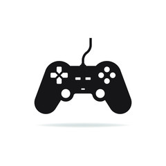 Game controller icon design. Joystick symbol isolated on white background. Vector illustration © Arif Arisandi