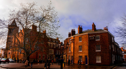 Traditional Brick House In Country Side England