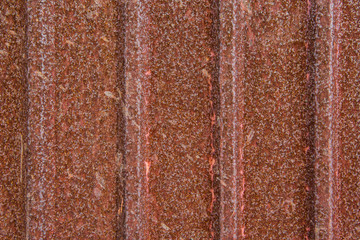 Pattern of Rust on the Wall metal sheet  texture background