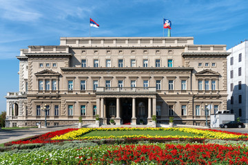 Obraz premium Colorful and bright European building facades 