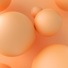 3d rendering sphere, 3d abstract background