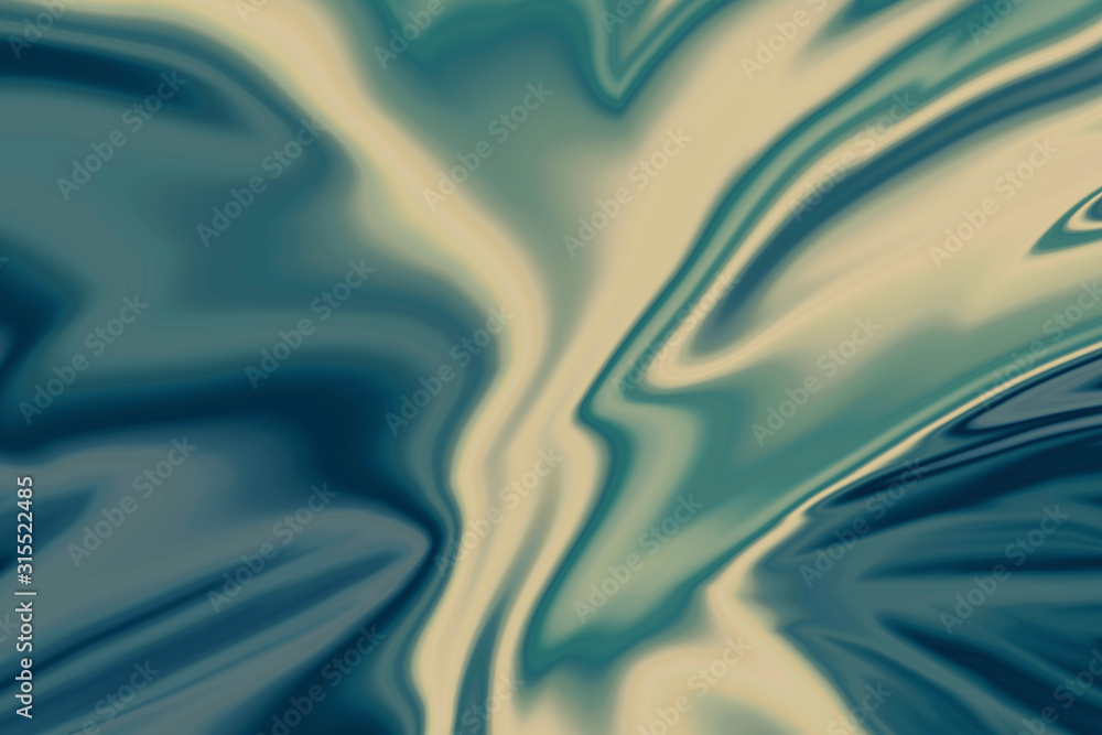 Poster metallic rough aqua menthe foil texture polished glossy abstract background with copy space, gradien