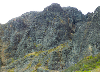 Rocky mountain outdoor andean landscape 
