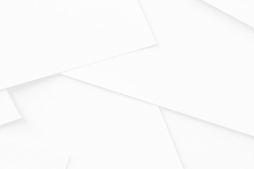 Abstract geometric white and gray color background. Use as wallpaper or background. 