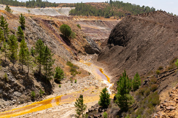 Rio Tinto in Huelva, Andalusia, southern Spain